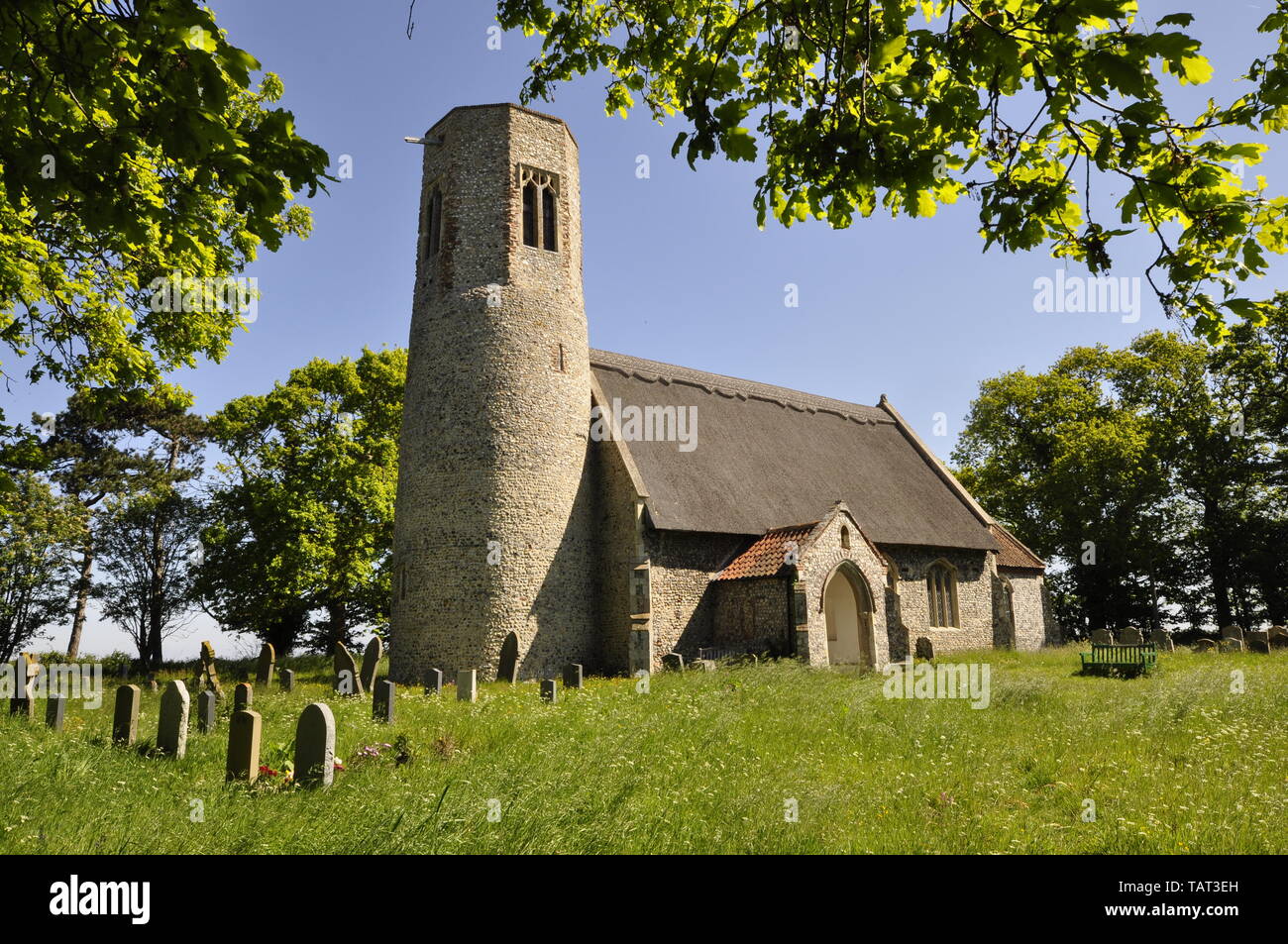 All Saints church, Edingthorpe, northeast Norfolk UK Stock Photo Alamy