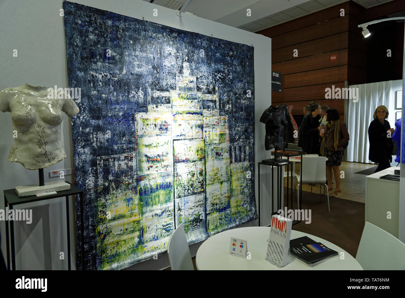 Paris, France. 26Th May, 2019. Friedhard Meyer exhibits at Art Shopping at the Carrousel du Louvre.Credit:Veronique Phitoussi/Alamy Stock Photo Stock Photo