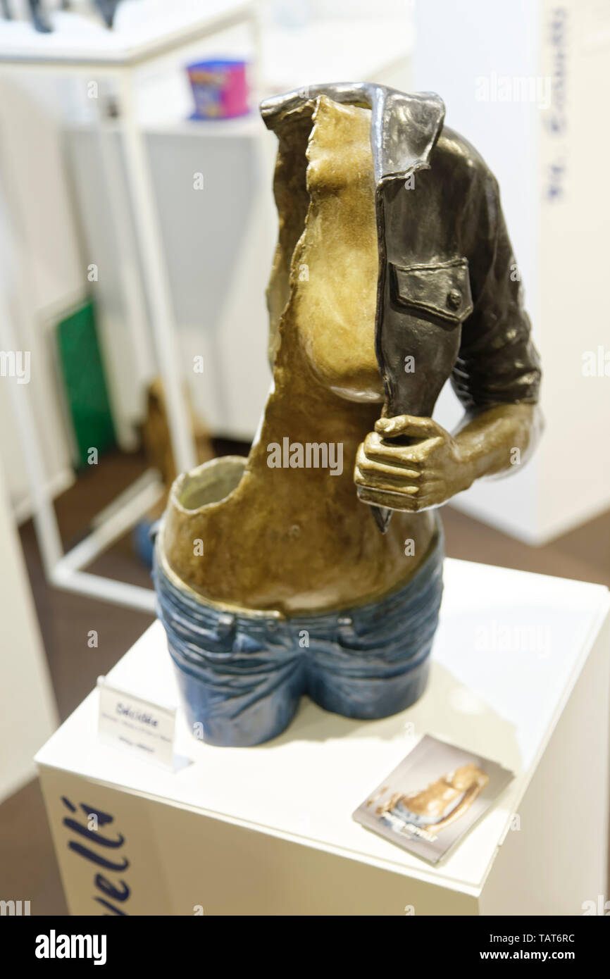 Paris, France. 26Th May, 2019. Philippe Crivelli exhibits at Art Shopping at the Carrousel du Louvre.Credit:Veronique Phitoussi/Alamy Stock Photo Stock Photo