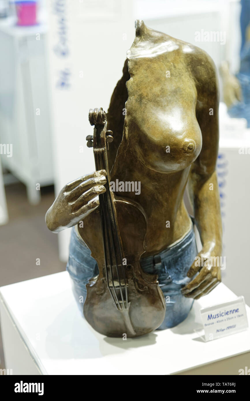 Paris, France. 26Th May, 2019. Philippe Crivelli exhibits at Art Shopping at the Carrousel du Louvre.Credit:Veronique Phitoussi/Alamy Stock Photo Stock Photo