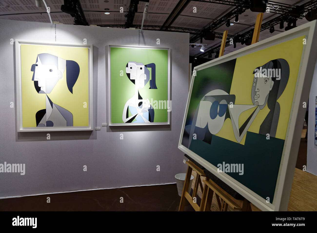 Paris, France. 26Th May, 2019.Portillo exhibits at Art Shopping at the Carrousel du Louvre.Credit:Veronique Phitoussi/Alamy Stock Photo Stock Photo