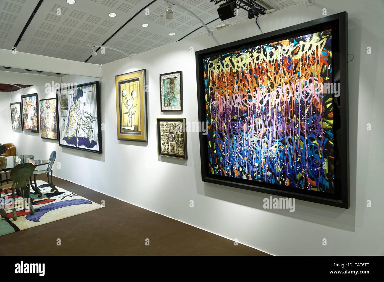 Paris, France. 26Th May, 2019. Montaigne Gallery exhibits at Art Shopping at the Carrousel du Louvre.Credit:Veronique Phitoussi/Alamy Stock Photo Stock Photo