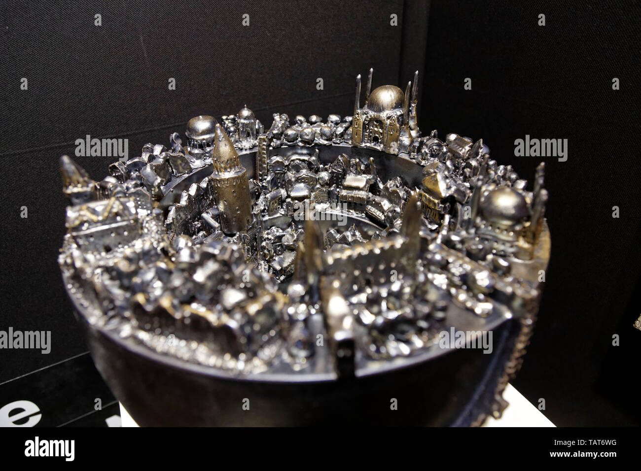 Paris, France. 26Th May, 2019. Jale Gurcan exhibits at Art Shopping at the Carrousel du Louvre.Credit:Veronique Phitoussi/Alamy Stock Photo Stock Photo