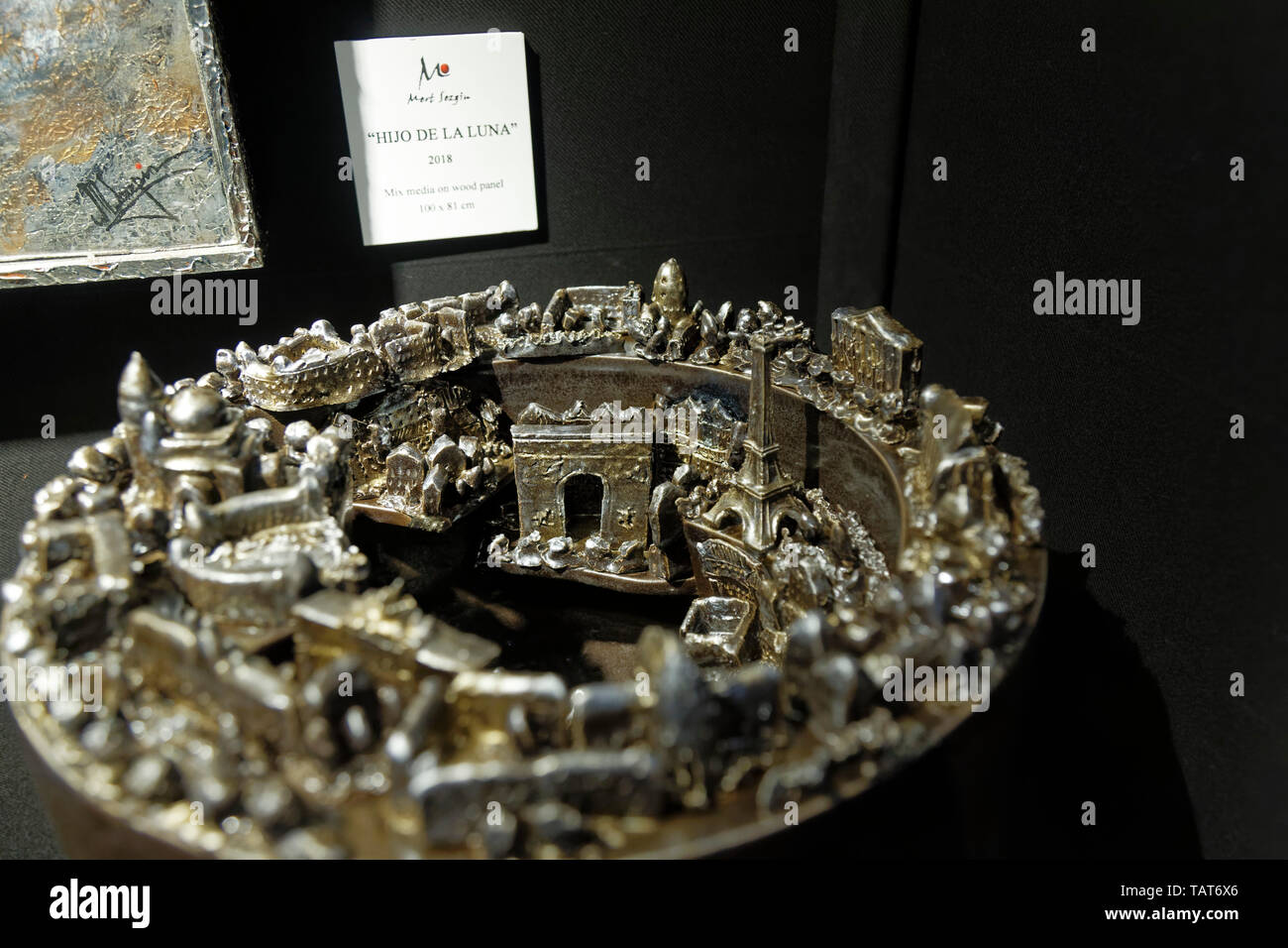 Paris, France. 26Th May, 2019. Jale Gurcan exhibits at Art Shopping at the Carrousel du Louvre.Credit:Veronique Phitoussi/Alamy Stock Photo Stock Photo