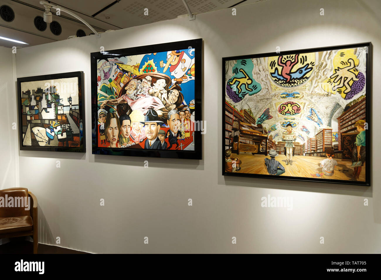 Paris, France. 26Th May, 2019. Montaigne Gallery exhibits at Art Shopping at the Carrousel du Louvre.Credit:Veronique Phitoussi/Alamy Stock Photo Stock Photo
