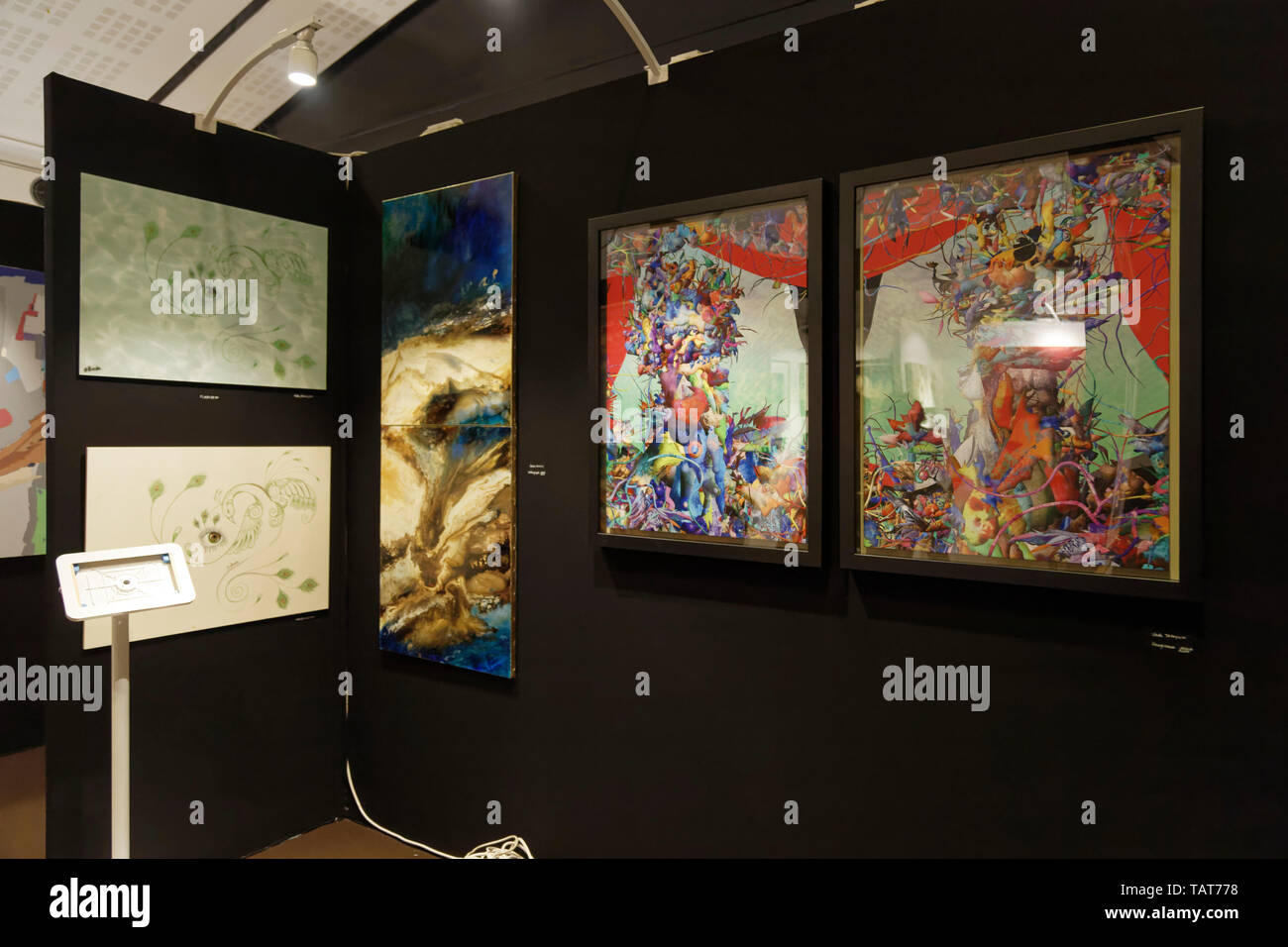 Paris,France. 26Th May, 2019. Ueda Takayoshi at Art Shopping at the Carrousel du Louvre.Credit:Veronique Phitoussi/Alamy Stock Photo Stock Photo