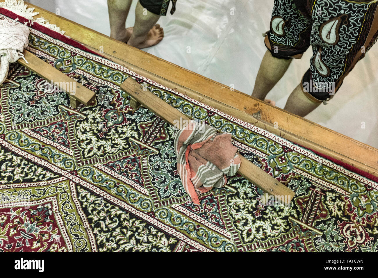 Traditional Sport or Varzesh-e bastani, Zurkhane, Kashan, Iran Stock Photo  - Alamy