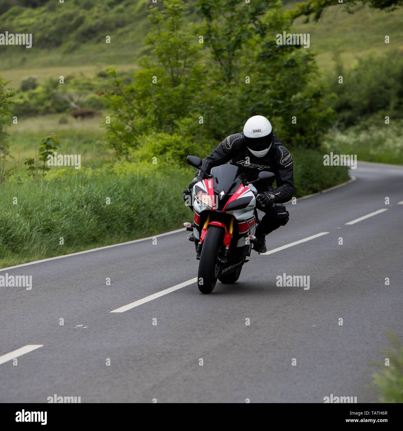Yamaha r6 bike hi-res stock photography and images - Alamy