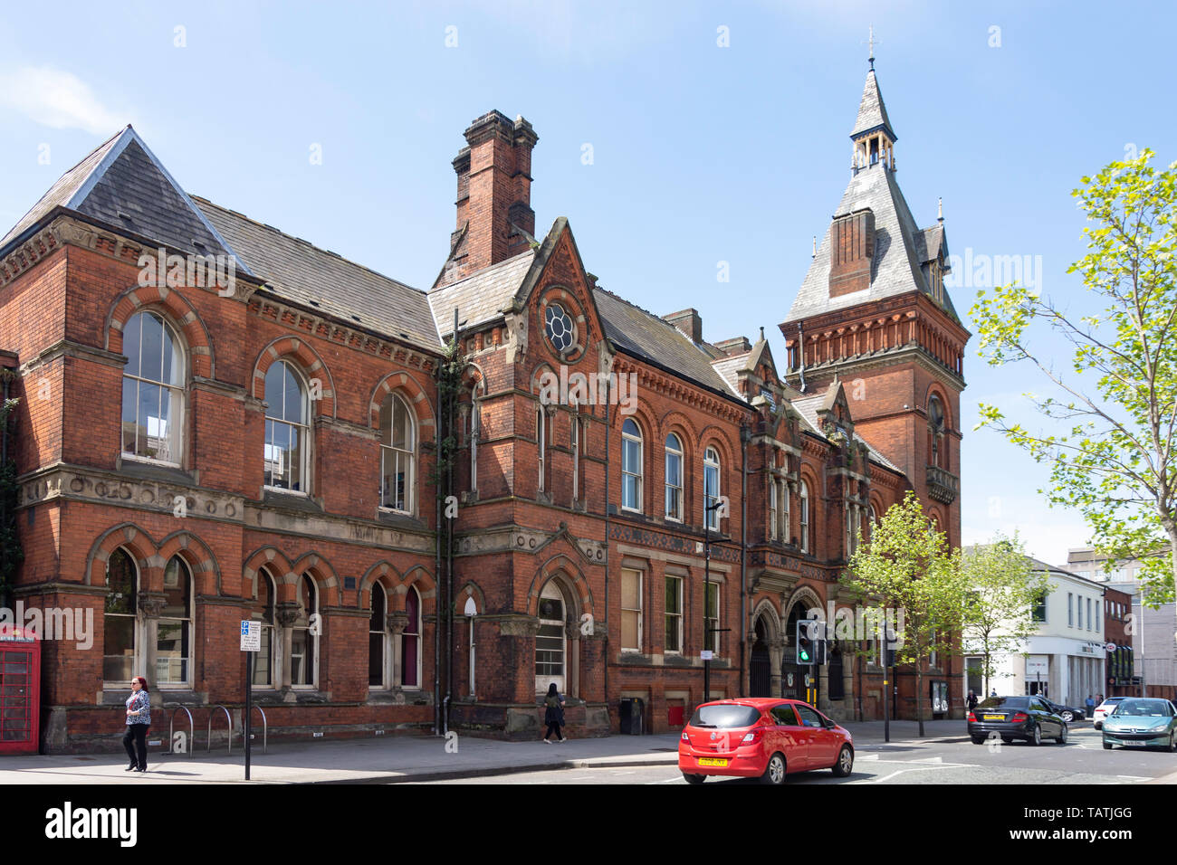 West Bromwich Town Hall, High Street, West Bromwich, West Midlands, England, United Kingdom Stock Photo