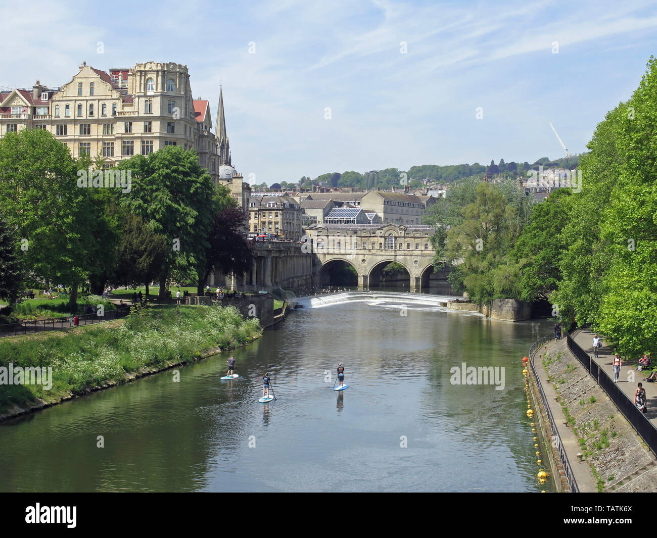 Riverside walks in bath hi-res stock photography and images - Alamy