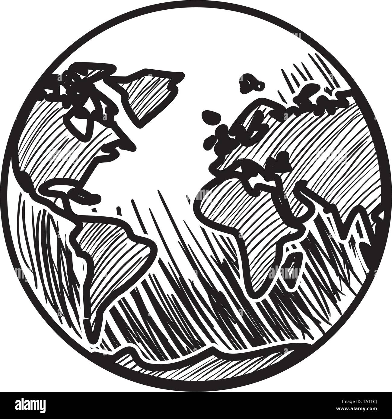 planet earth isolated icon Stock Vector Image & Art - Alamy
