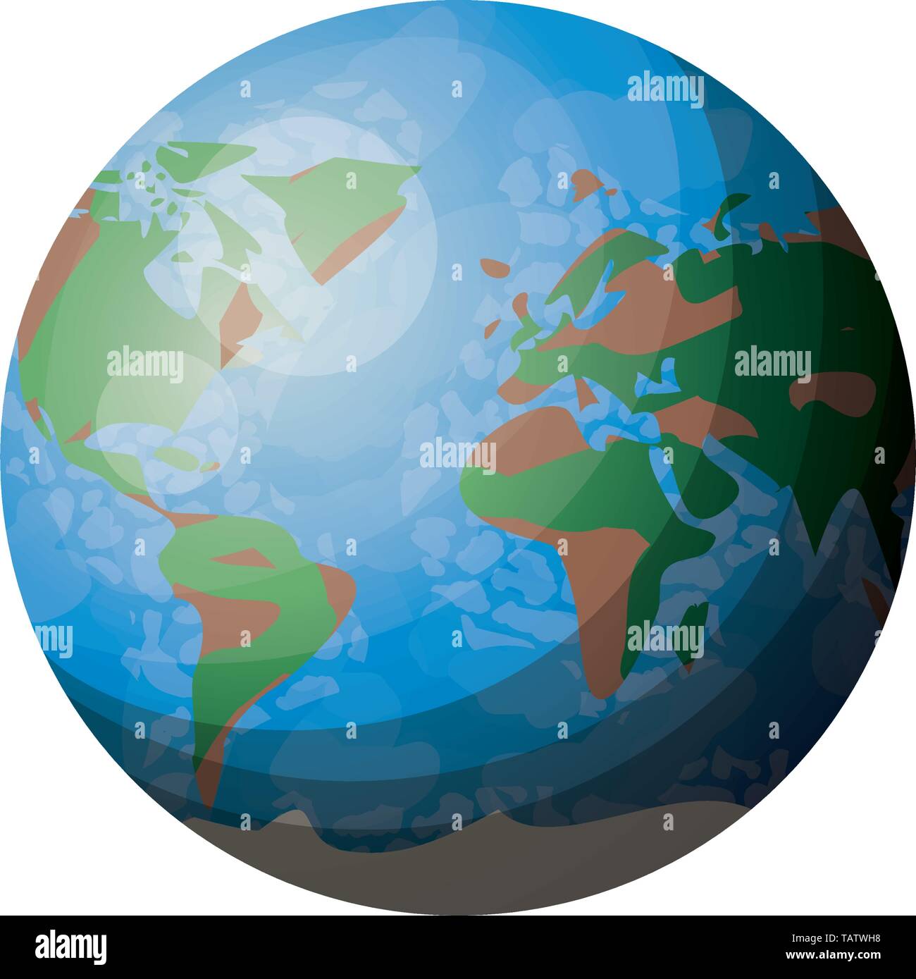 planet earth isolated icon Stock Vector Image & Art - Alamy
