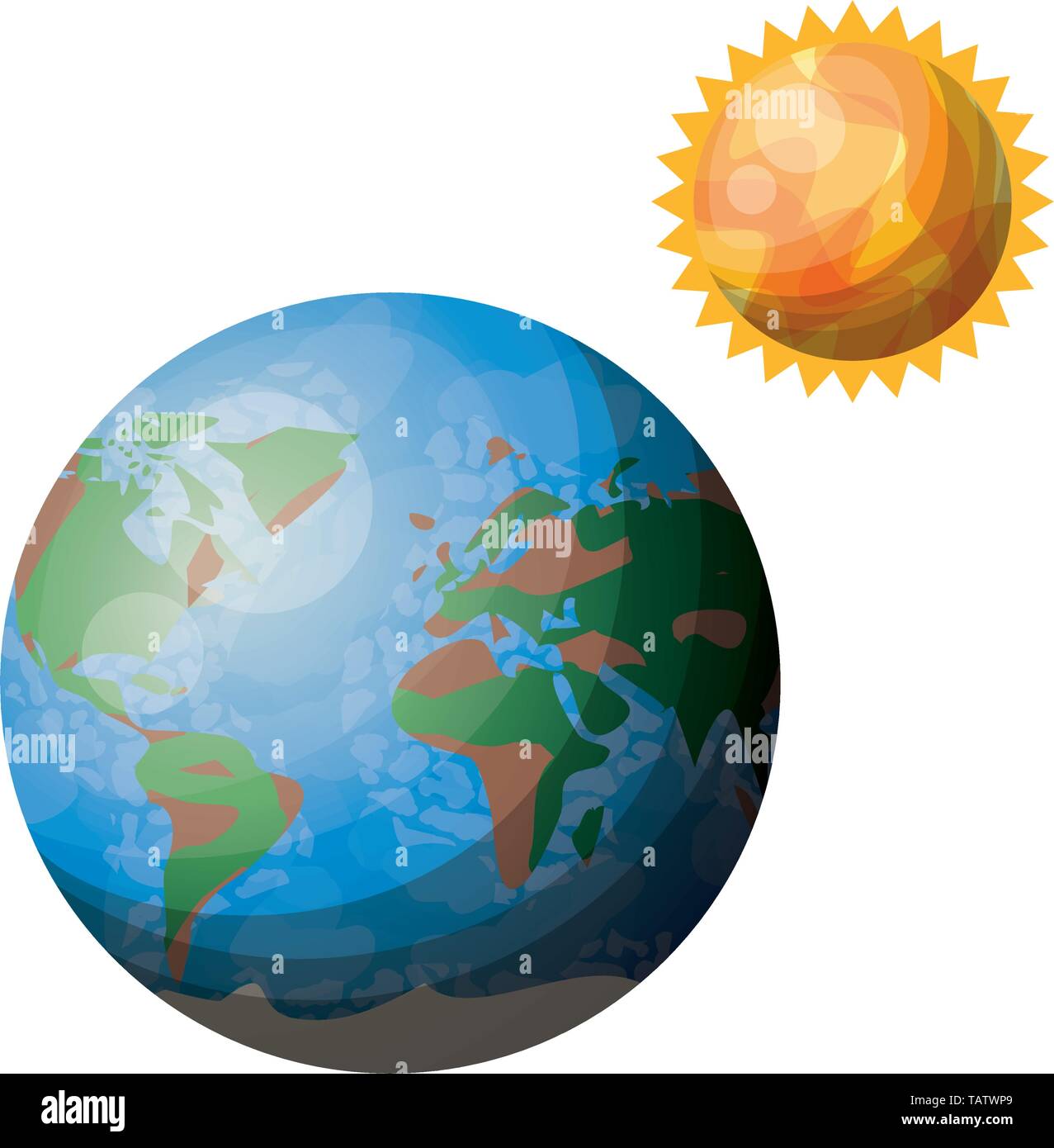 planet earth isolated icon Stock Vector Image & Art - Alamy