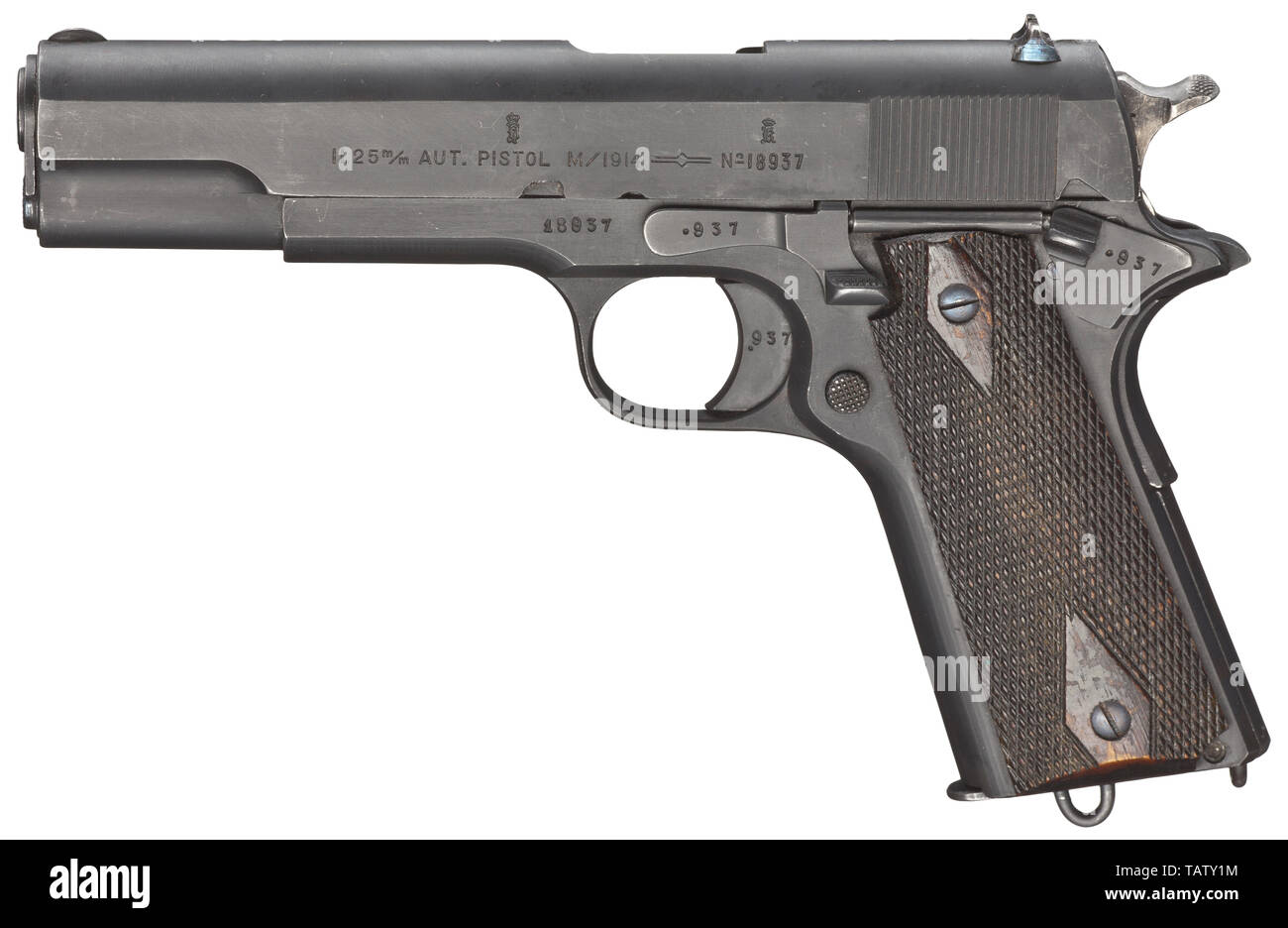 Colt 45 automatic pistol hi-res stock photography and images - Alamy