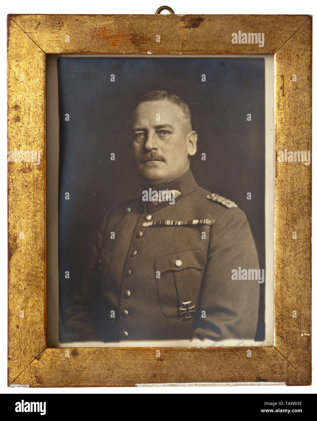 Generalmajor Hugo von Wenz zu Niederlahnstein - a medals bar and field orders clas 20th century, Additional-Rights-Clearance-Info-Not-Available Stock Photo