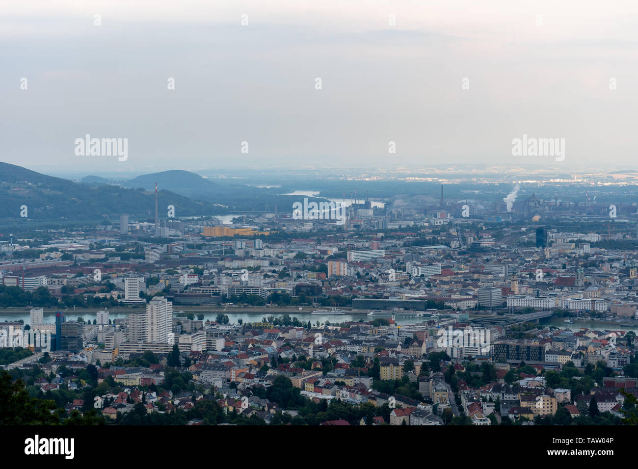 Skyline Linz Austria High Resolution Stock Photography and Images - Alamy