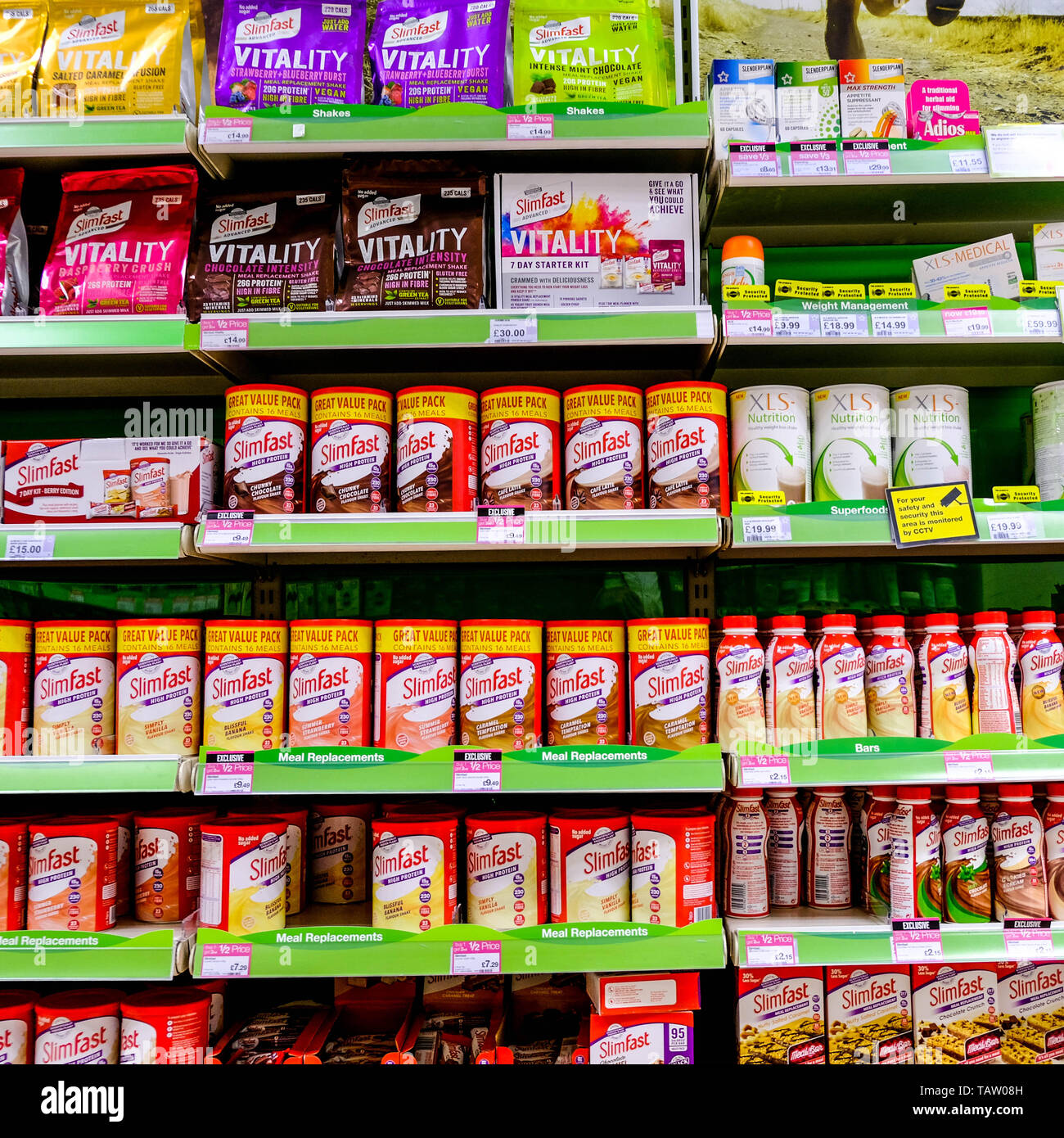 Selection Of Available Weight Control Products Such As Slimfast In High selection-of-available-weight-control-products-such-as-slimfast-in-high