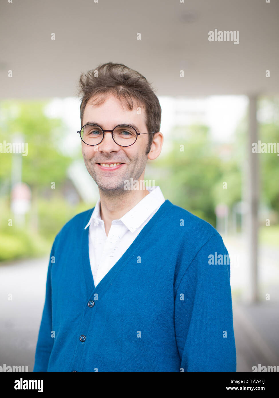 Verdorie water gemak Wuppertal, Germany. 28th May, 2019. Salomon Bausch, director of the Pina  Bausch Foundation, recorded during the presentation of the 2019/20 schedule  of the Tanztheater Wuppertal Pina Bausch in front of the old