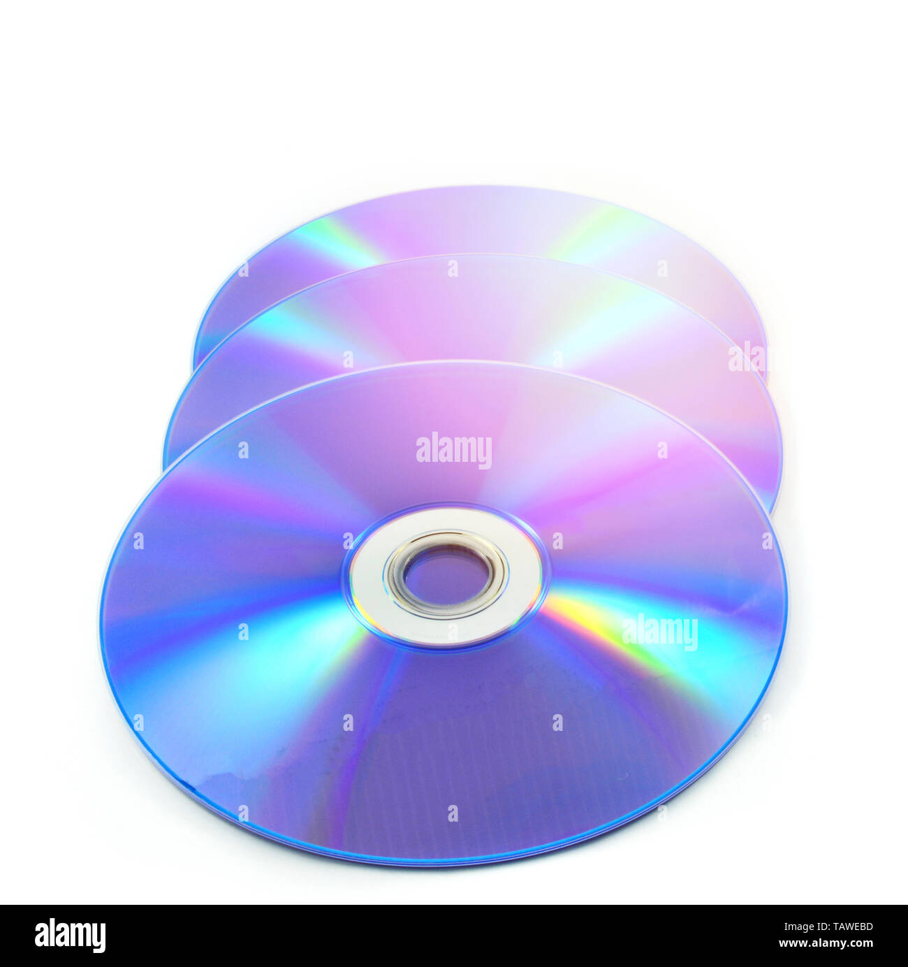 dvd disc or blue ray isolated on white background Stock Photo Alamy
