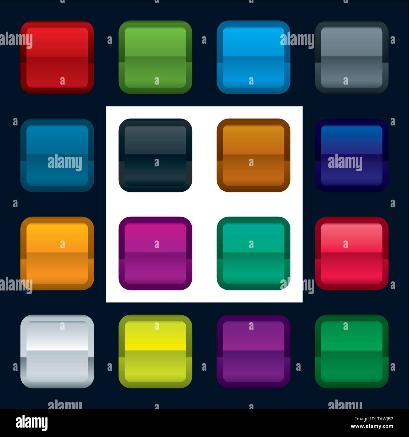 Metallic icon hi-res stock photography and images - Alamy