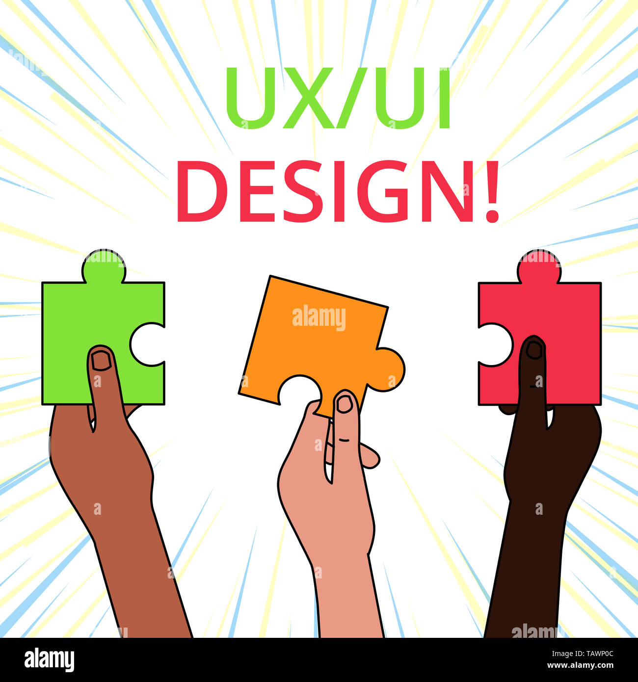 Conceptual hand writing showing Ux Or Ui Design. Concept meaning two ...