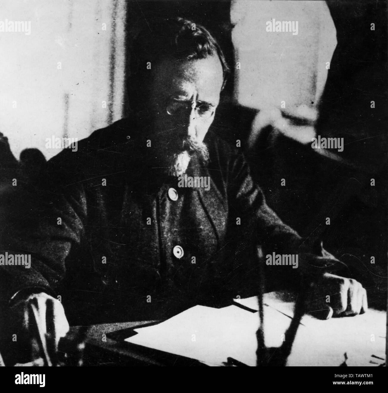 lev borisovic kamenev, 1918 Stock Photo