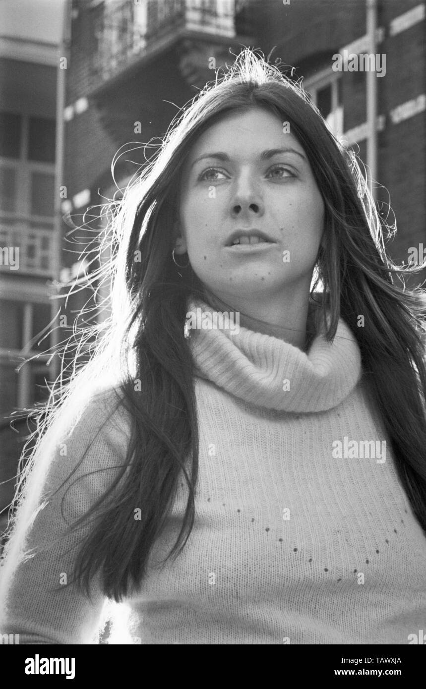 Sonja Kristina Linwood Of Curved Air Posing In Amsterdam Photo