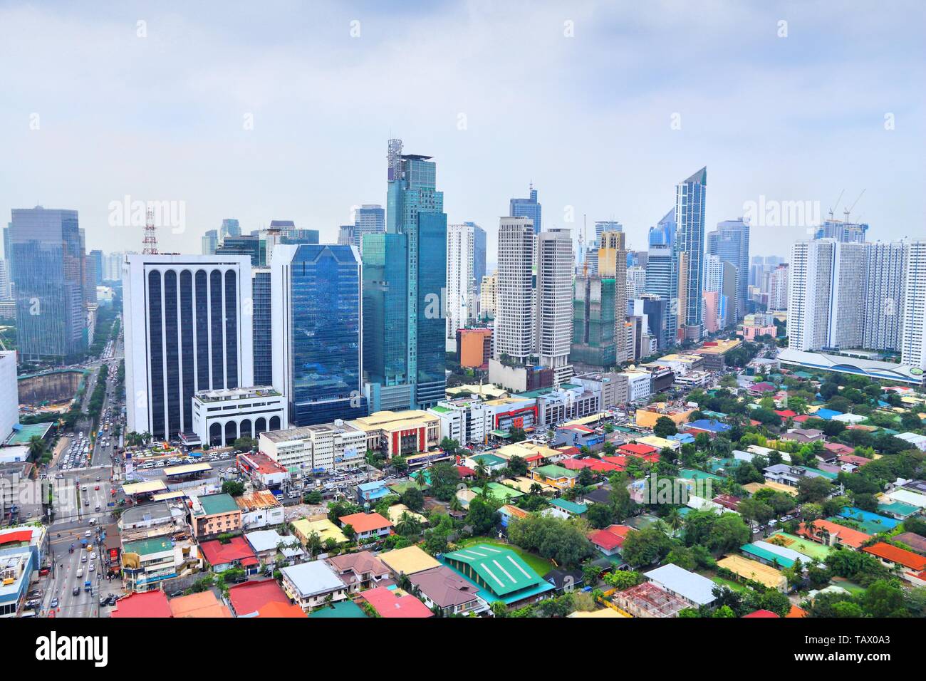 Urban buildings in makati city hires stock photography and images Alamy