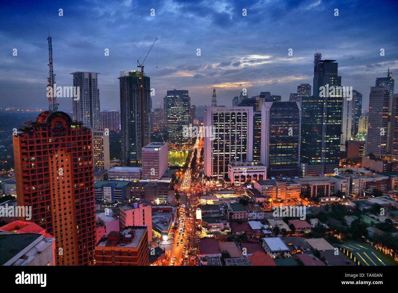 Urban buildings in makati city hires stock photography and images Alamy