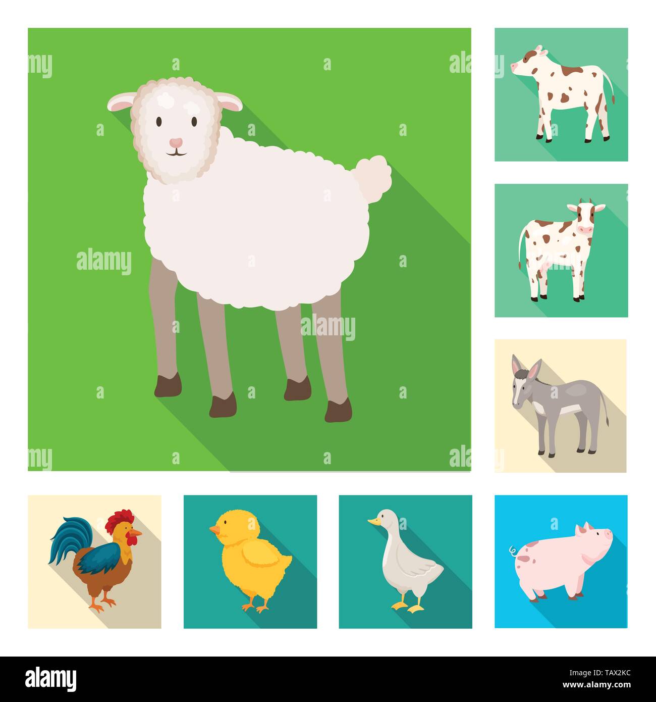 Vector design of breeding and kitchen icon. Set of breeding and organic ...