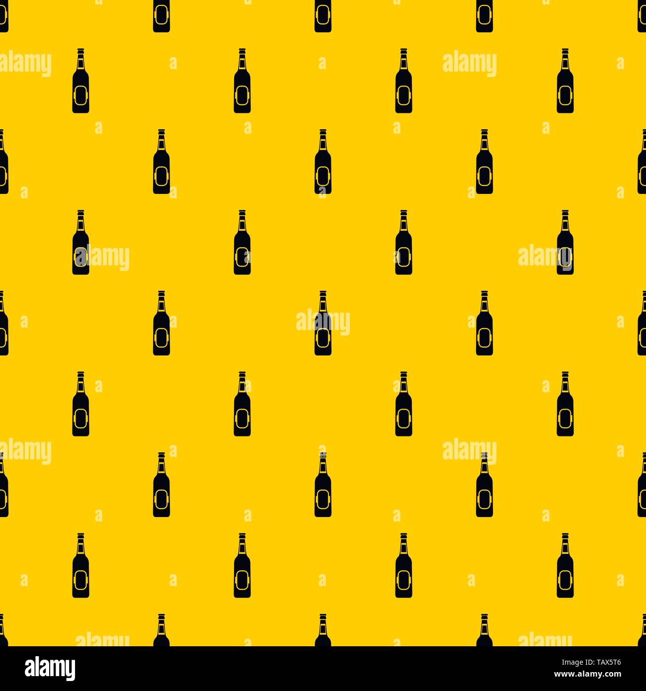 Bottle of beer pattern vector Stock Vector Image & Art - Alamy
