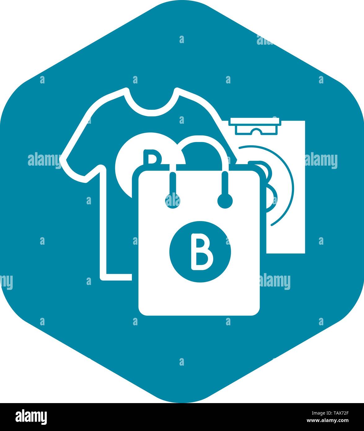 Brand clothes icon, simple style Stock Vector Image & Art Alamy