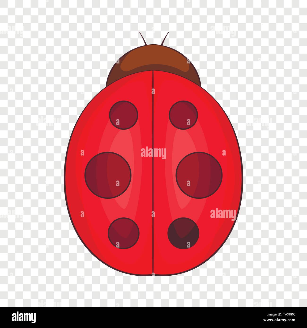 Ladybug icon, cartoon style Stock Vector Image & Art - Alamy