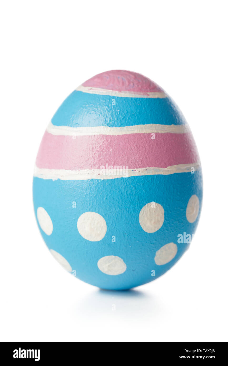 easter eggs isolated on white Stock Photo - Alamy