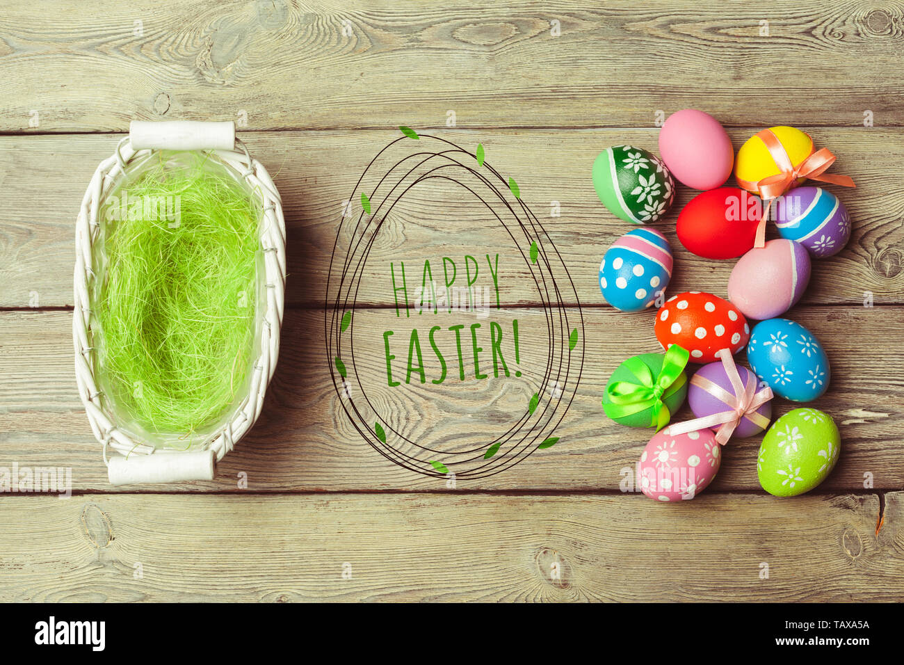 happy easter background Stock Photo Alamy