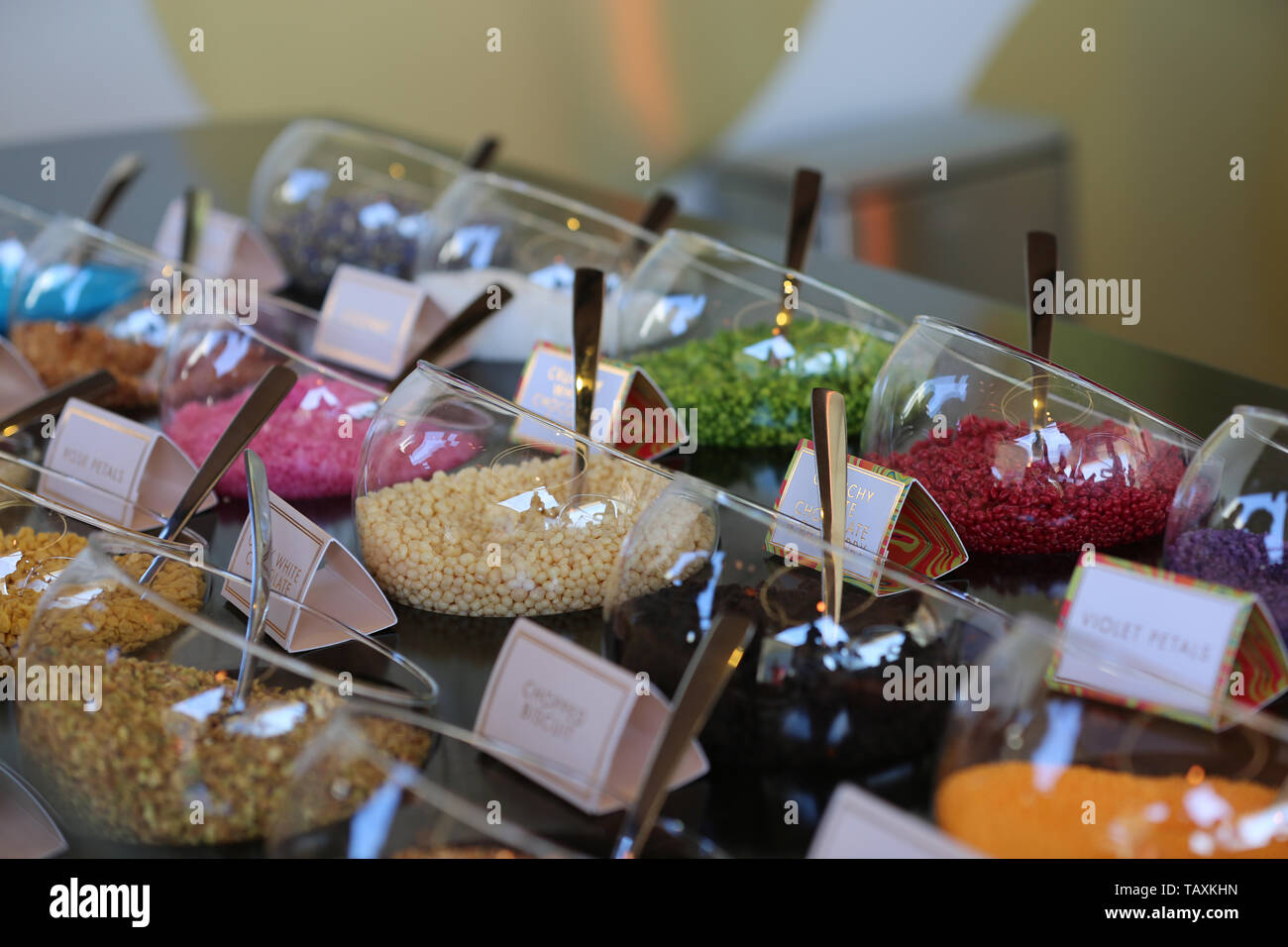 CANNES, FRANCE MAY 26 Magnum icecreams ready to be prepared for the