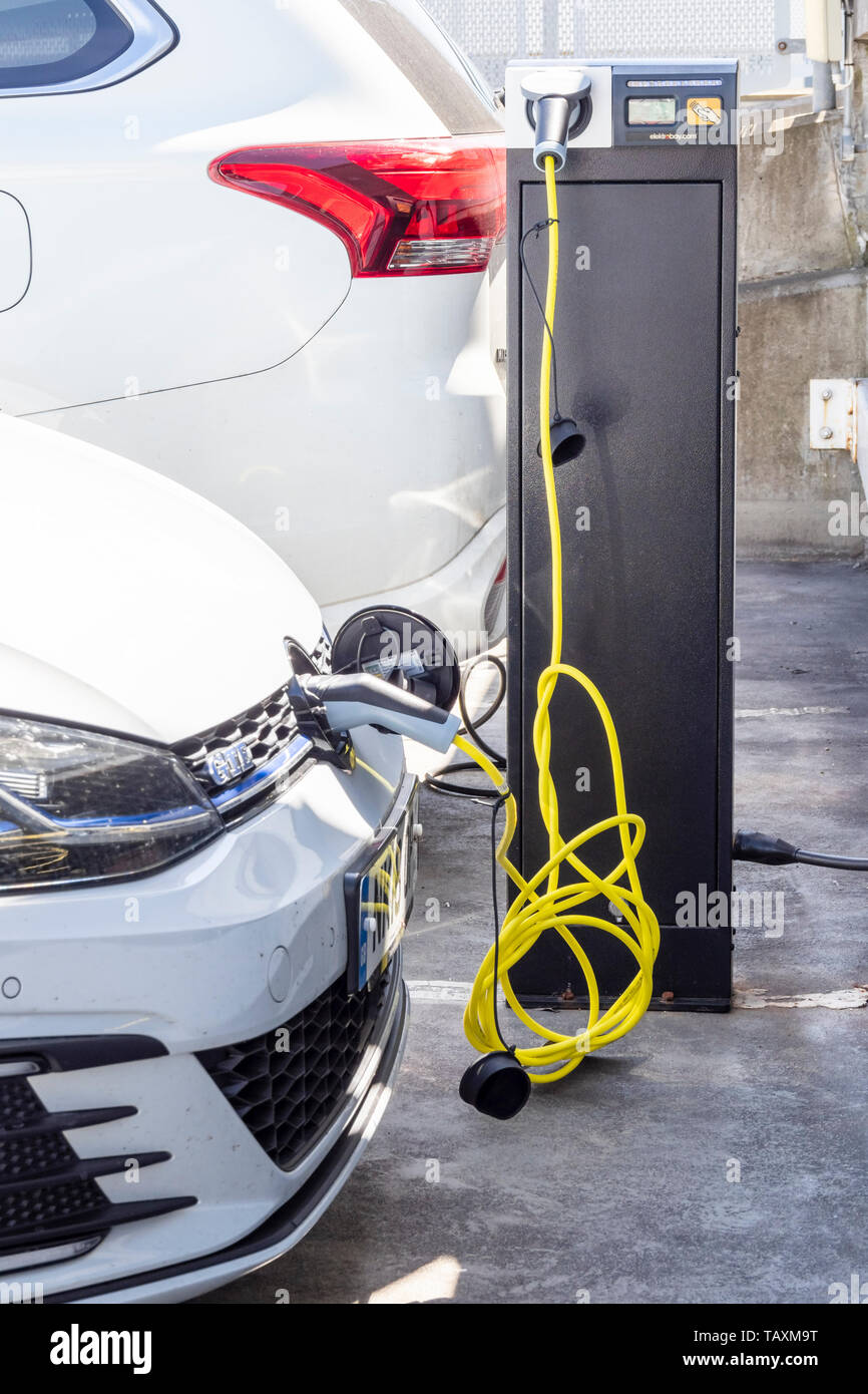 Vw charging point for car hires stock photography and images Alamy