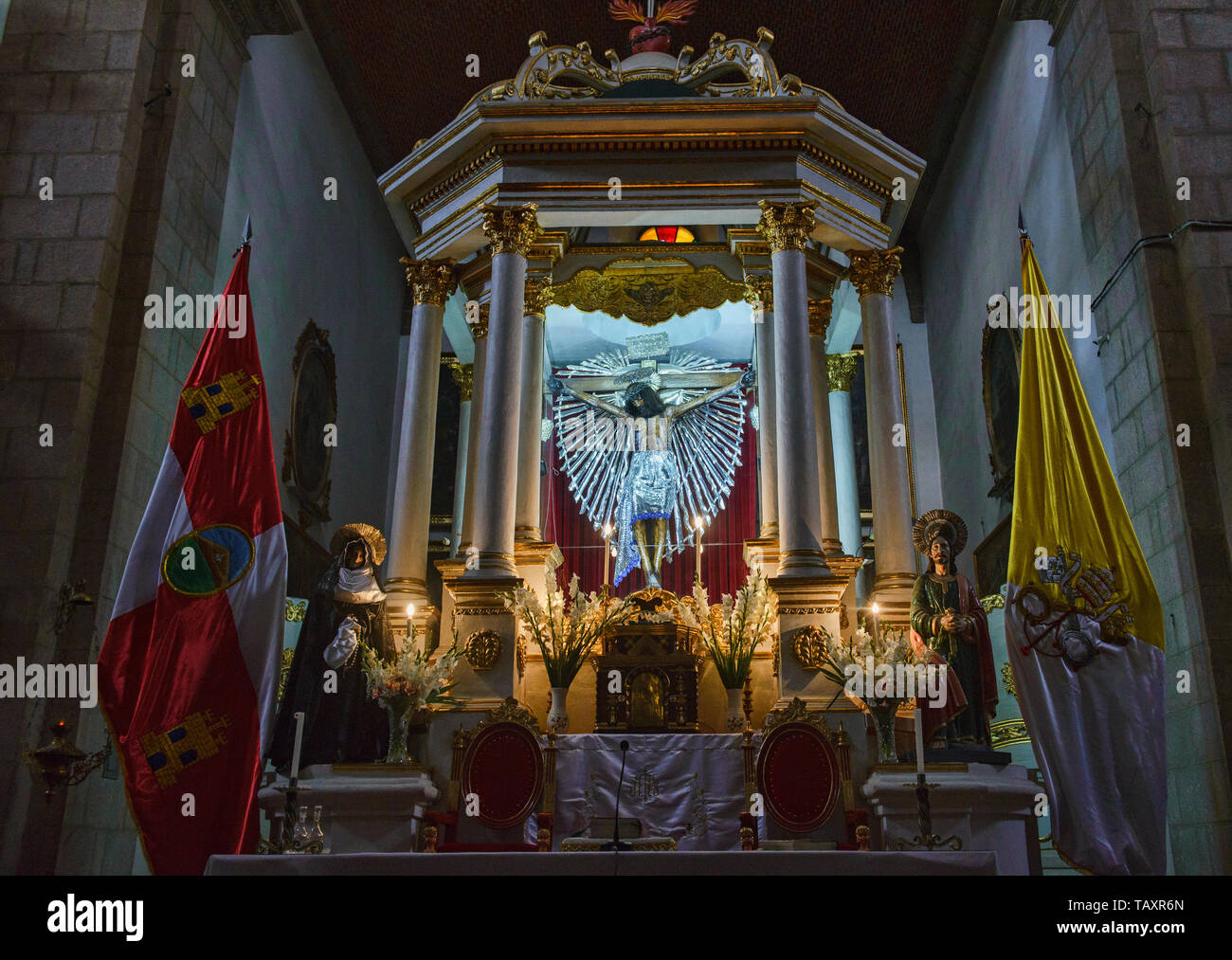 Interior Of The Cathedral Basilica Of Our Lady Of Peace Potosí