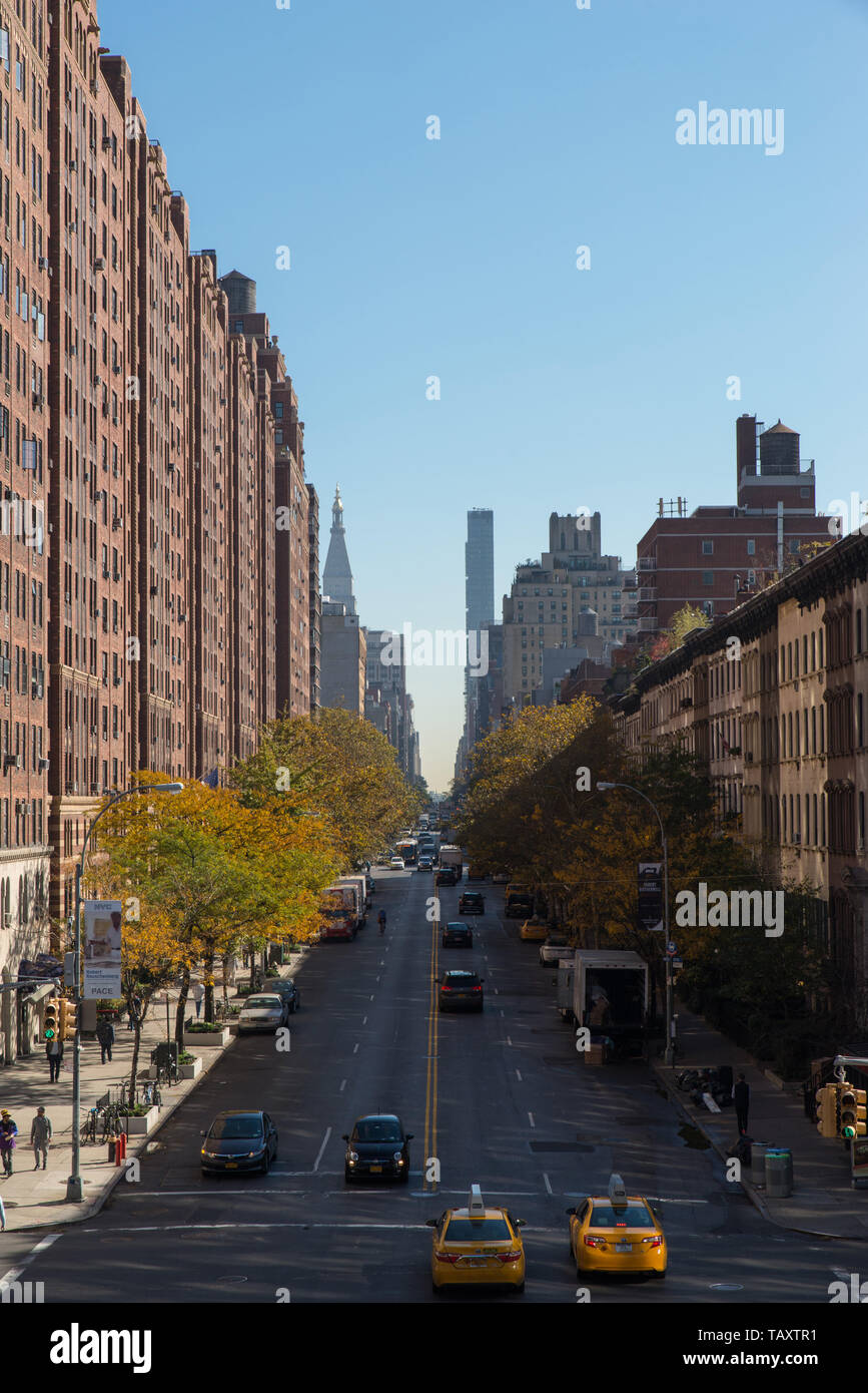 23rd street, Manhattan, New York, USA. Stock Photo