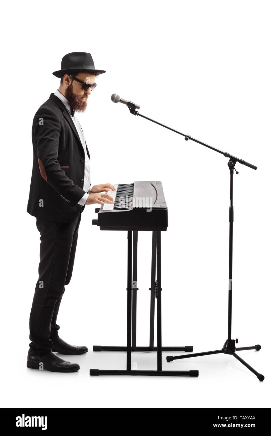 Piano man standing Cut Out Stock Images & Pictures - Alamy