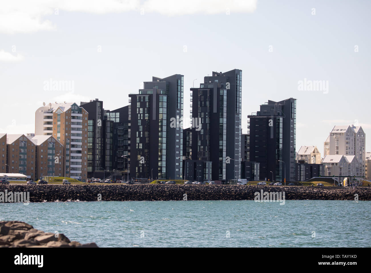 High rise buildings in Reykjavik, Iceland Stock Photo - Alamy