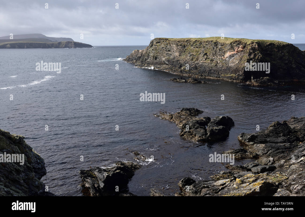 St. Ninian's Isle, Shetland, Scotland, UK Stock Photo