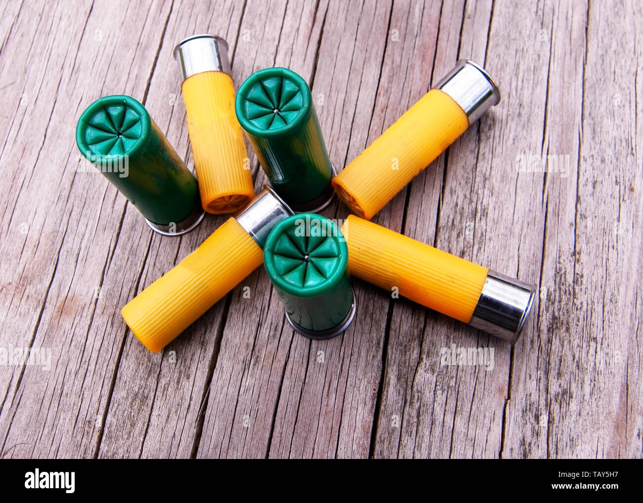 Three green shotgun shells hires stock photography and images Alamy