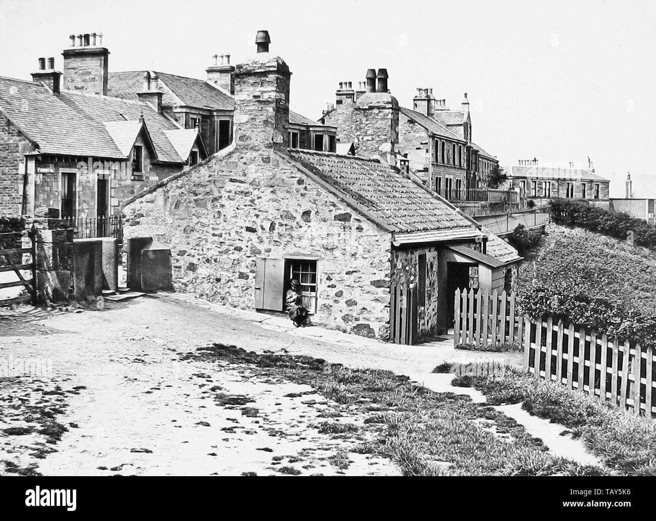 Jeannie Deans Cottage, St Leonards Bank, Edinburgh Stock Photo Alamy