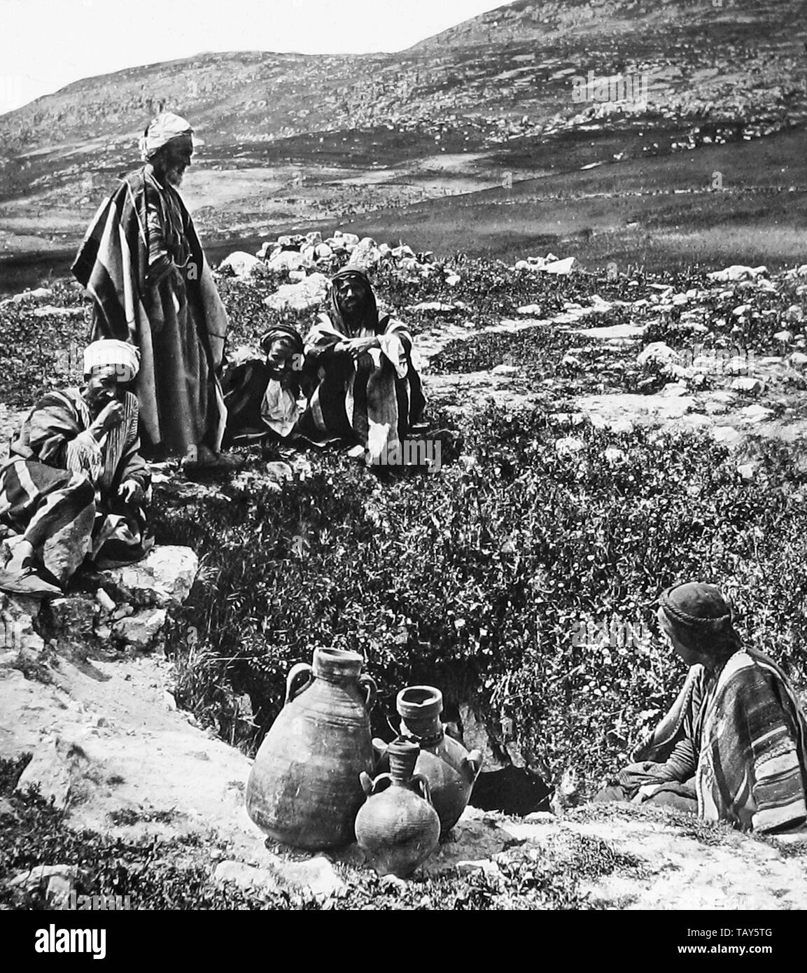 Jacobs Well, Schechem, Israel Stock Photo Alamy