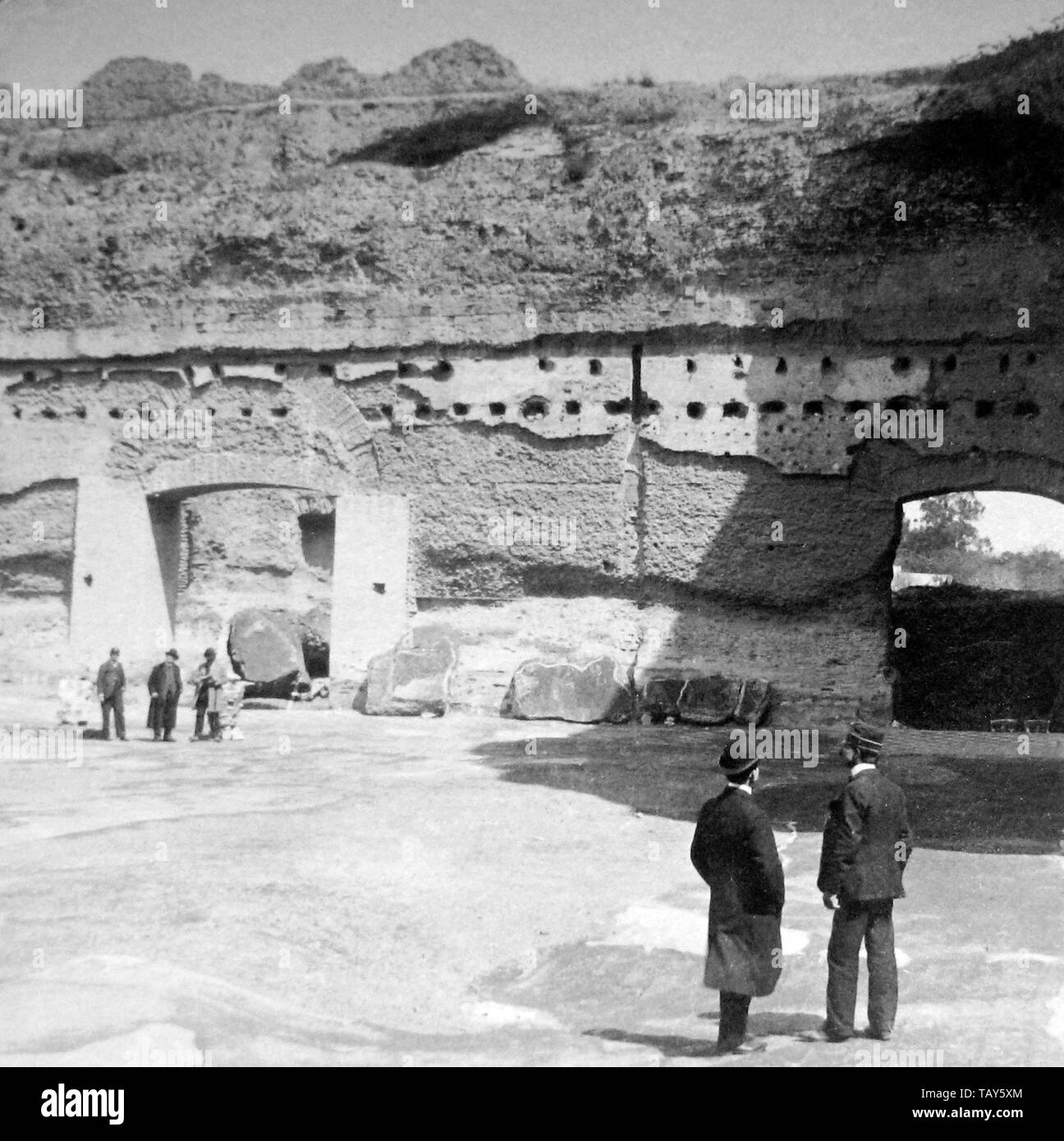 Baths of caracalla rome hires stock photography and images Alamy