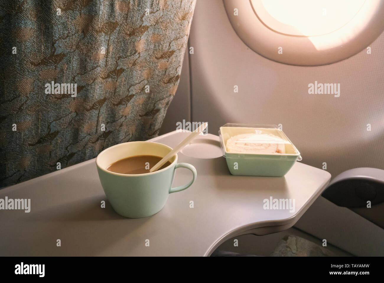 Plastic Cup Of Coffee With Milk And A Sweet Roll On The Folding Table In Front Of The Plane The Concept Of Travel Stock Photo Alamy Plastic Cup Of Coffee With Milk And A Sweet Roll On The Folding Table In Front Of The Plane The Concept Of Travel Stock Photo Alamy
