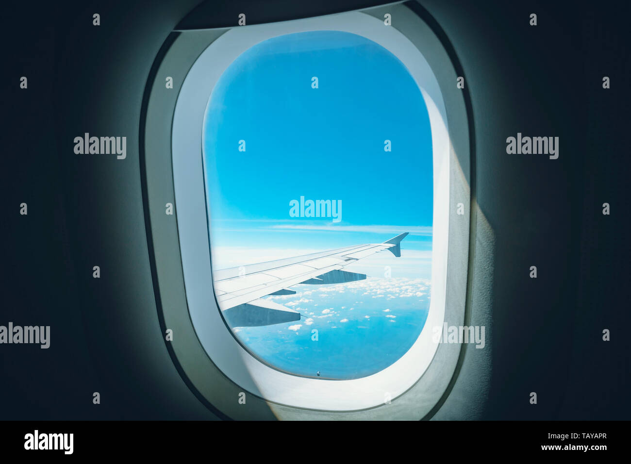 Airplane window view aircraft hi-res stock photography and images - Alamy