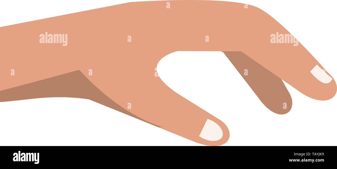 Hand grabbing cartoon isolated symbol Stock Vector Image & Art Alamy