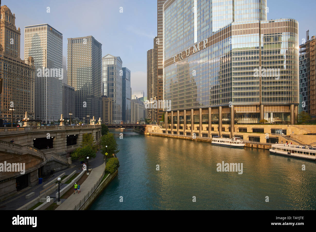 Chicago river illinois hi-res stock photography and images - Alamy